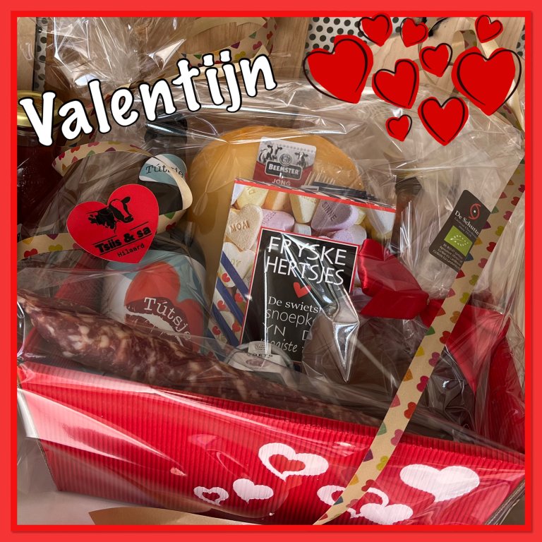 Valentijn cadeaupakket